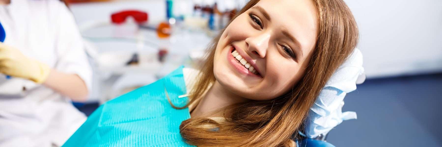 girl at dentist in lincoln ne